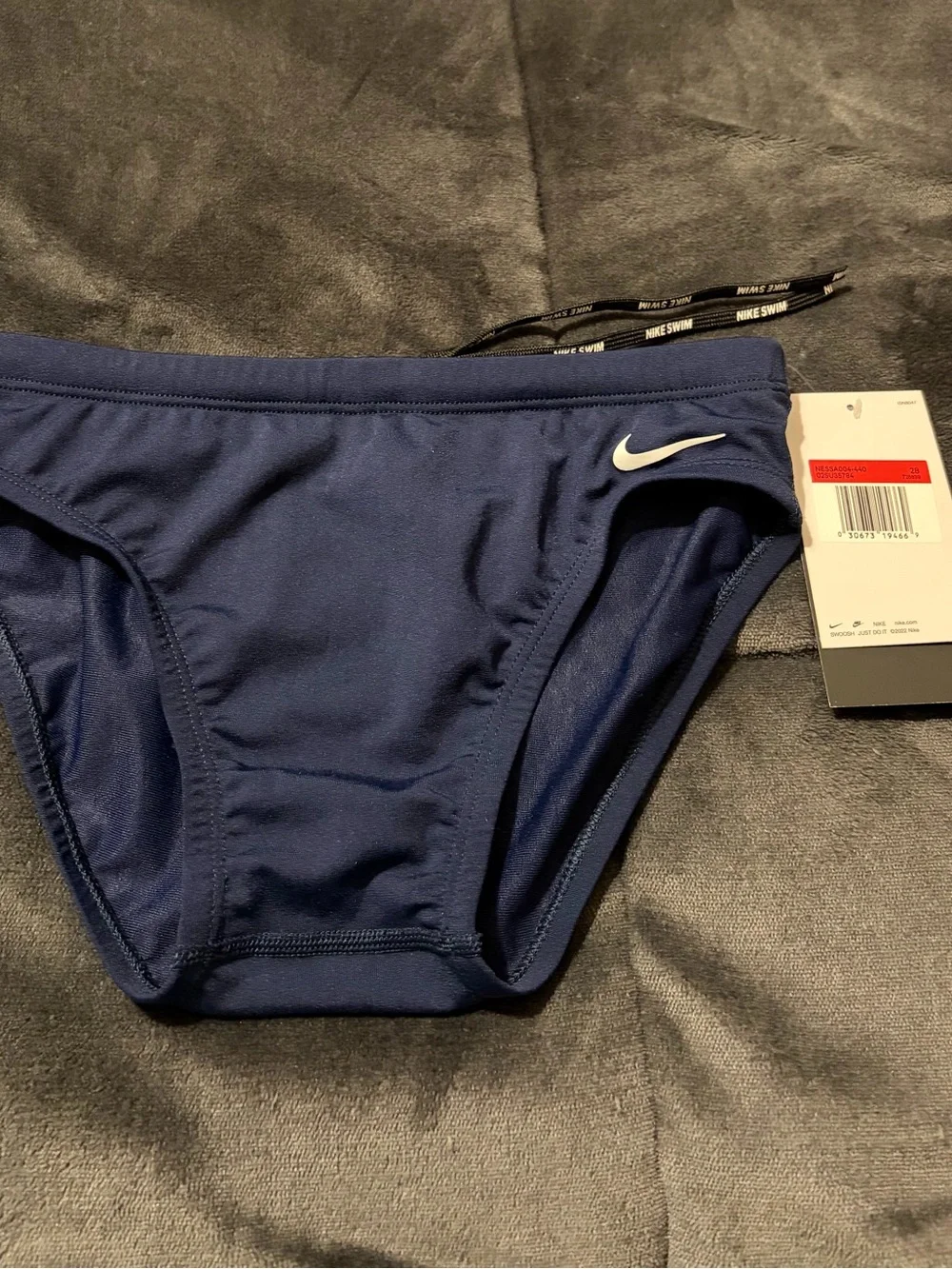 New Nike Men's Hydrastrong Swim Brief Navy - 28